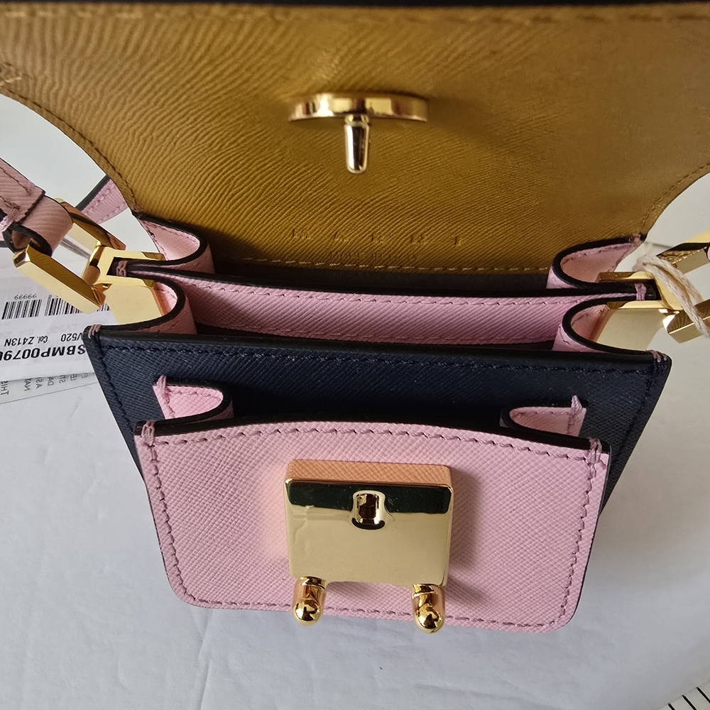 MARNI Nano Trunk Crossbody Bag Multicolor - Picture 5 of 7